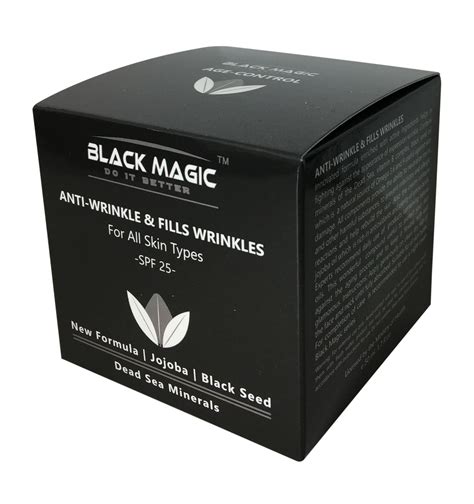 Mysterious black magic cream